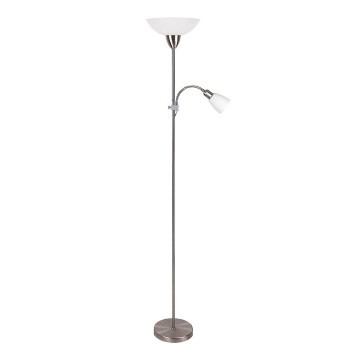 Rabalux - Lampada da terra 1xE27/60W+E14/40W