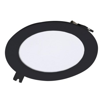 Rabalux - Lampada LED da incasso LED/6W/230V 3000K diametro 12 cm nero