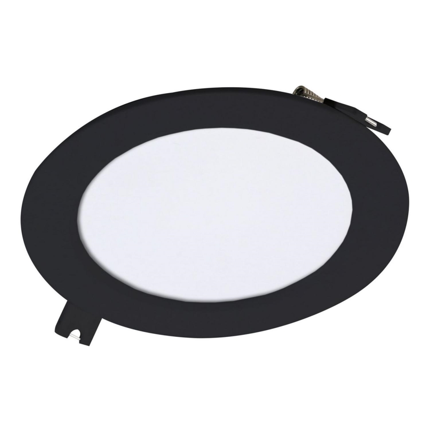 Rabalux - Lampada LED da incasso LED/6W/230V 3000K diametro 12 cm nero