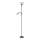 Rabalux - Lampadaire 1xE27/100W+E14/25W noir/blanc