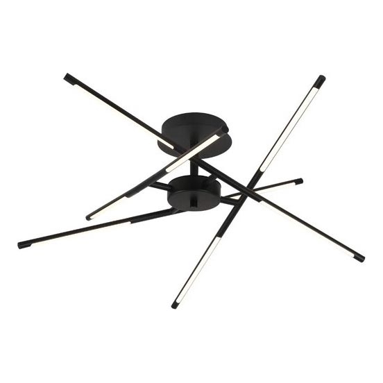Rabalux - Lampadario a plafone LED LED/40W/230V 3000K nero
