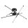 Rabalux - Lampadario a plafone LED LED/40W/230V 3000K nero