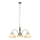 Rabalux - Lampadario a sospensione con catena 3xE14/40W/230V