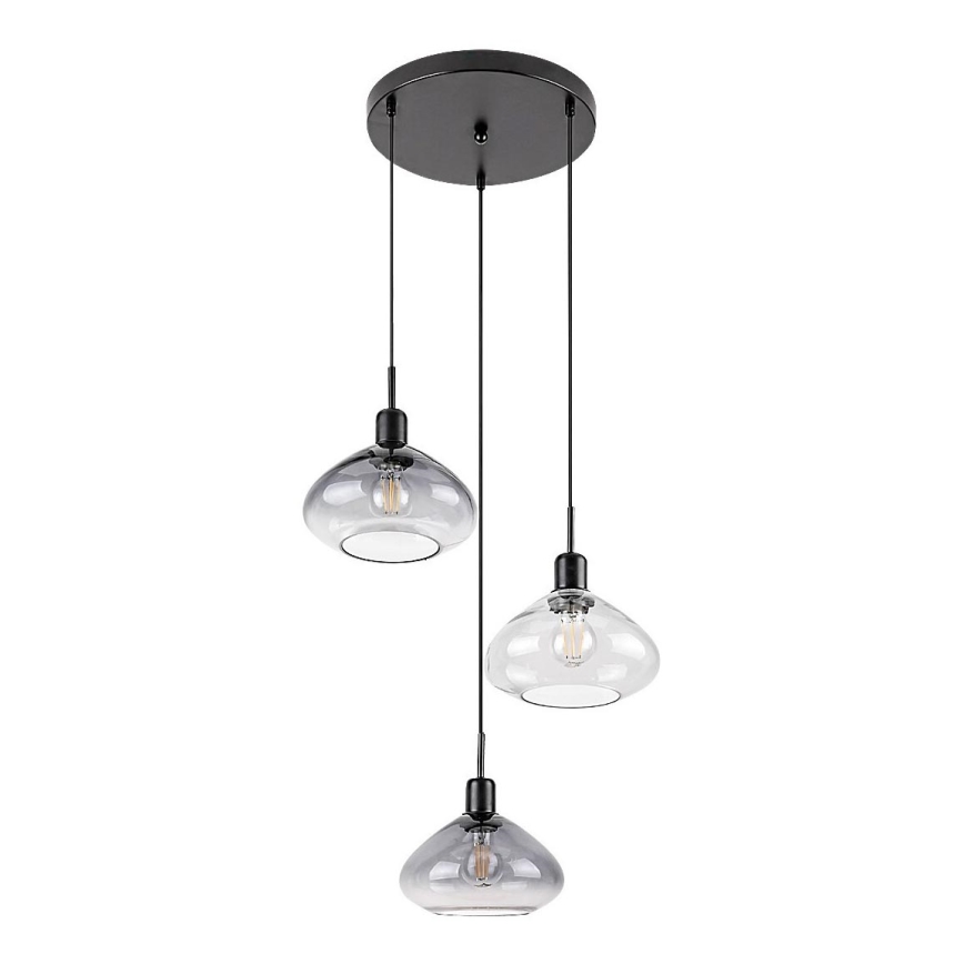 Rabalux - Lampadario a sospensione con cavo 3xE27/40W/230V