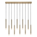 Rabalux - Lampadario a sospensione con filo 10xG9/5W/230V oro