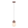 Rabalux - Lampadario a sospensione con filo 1xG9/38W/230V rosa