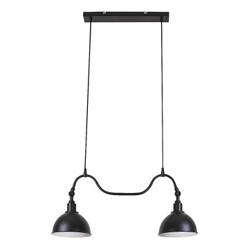 Rabalux - Lampadario a sospensione con filo 2xE27/40W/230V