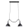 Rabalux - Lampadario a sospensione con filo 2xE27/40W/230V