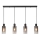 Rabalux - Lampadario a sospensione con filo 4xE27/60W/230V