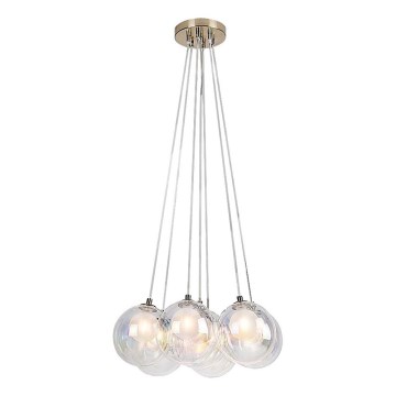 Rabalux - Lampadario a sospensione con filo 7xG9/25W/230V