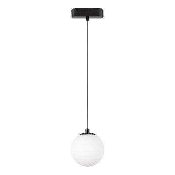 Rabalux - Lampadario a sospensione con filo LED dimmerabile per sistema ferroviario monofase LED/5W/24V 2700-5500K Wi-Fi Tuya nero