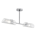 Rabalux - Lampadario da bagno a sospensione con supporto rigido 2xE14/12W/230V IP44 cromo lucido