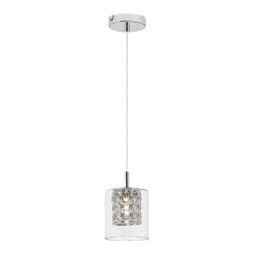 Rabalux - Lampadario di cristallo su corda 1xG9/40W/230V