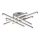 Rabalux - Lampadario LED a plafone 6xLED/40W/230V 4000K
