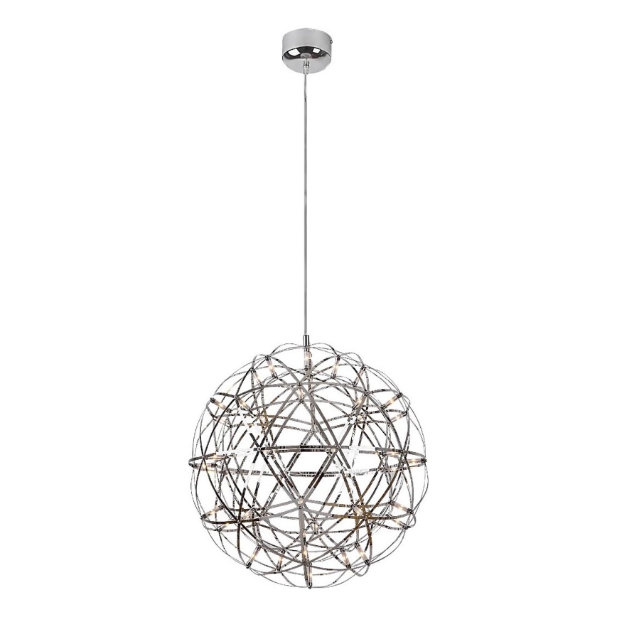 Rabalux - Lampadario LED a sospensione con filo LED/16W/230V 3000K cromo lucido