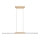 Rabalux - Lampadario LED a sospensione con filo LED/26W/230V 4000K faggio