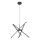 Rabalux - Lampadario LED a sospensione con filo LED/40W/230V 3000K nero