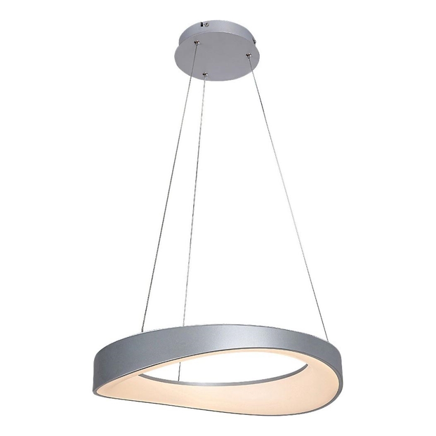 Rabalux - Lampadario LED a sospensione con filo LED/56W/230V 3000K argento