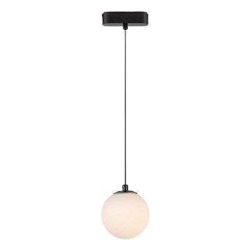Rabalux - Lampadario LED a sospensione con filo per sistema ferroviario monofase LED/5W/230V 3000K nero