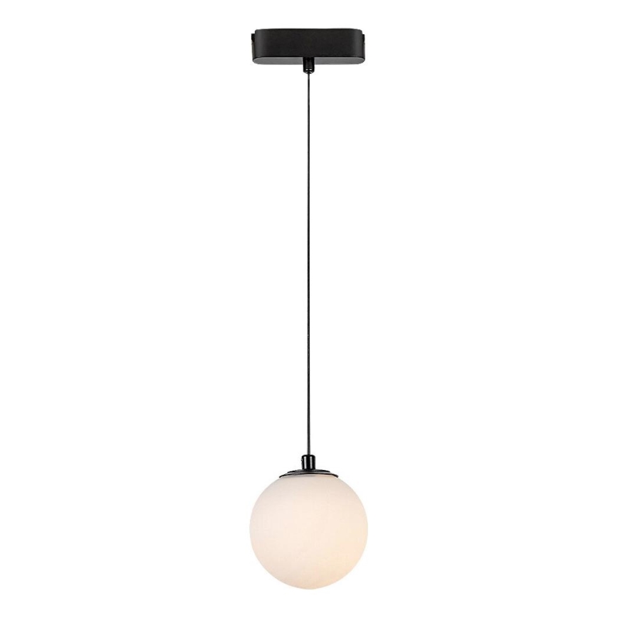 Rabalux - Lampadario LED a sospensione con filo per sistema ferroviario monofase LED/5W/230V 3000K nero