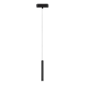 Rabalux - Lampadario LED a sospensione con filo per sistema ferroviario monofase LED/5W/230V 4000K nero