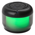 Rabalux - Lampe de bureau RGB avec haut-parleur RGB/3W/3,7V 500mAh