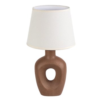 Rabalux - Lampe de table 1xE14/25W/230V marron/crème
