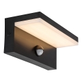 Rabalux - LED Applique da esterno con sensore LED/9W/230V 2700/4000/6500K IP54 nero