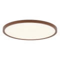 Rabalux - LED-Badezimmer-Deckenleuchte, 24 W, 230 V, 3000/4000/6000 K, Ø 40 cm, IP44, Braun