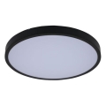 Rabalux - LED-Deckenleuchte für Badezimmer LED/18W/230V 3000/4000/6000K IP44 d 30,5 cm schwarz