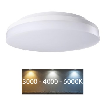 Rabalux - LED-Deckenleuchte für Badezimmer LED/24W/230V IP54 3000K/4000K/6000K Ø 28 cm