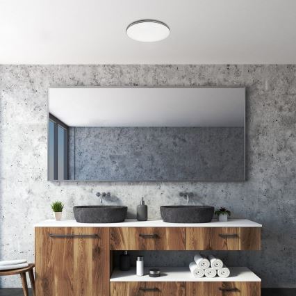 Rabalux - LED-Badezimmer-Deckenleuchte, 30 W, 230 V, IP44, Ø 37,5 cm