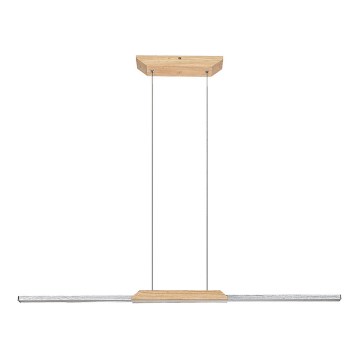 Rabalux - LED-Hängeleuchte an Schnur LED/26W/230V 4000K Buche
