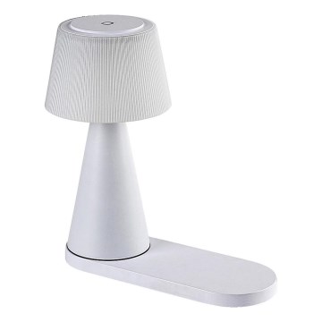 Rabalux - LED Lampada da tavolo ricaricabile dimmerabile con ricarica wireless LED/5W/5V 3000/4000/5000K