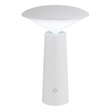 Rabalux - LED Lampada da tavolo touch ricaricabile e dimmerabile POLPERRO LED/3W/3,7V 1200mAh bianco