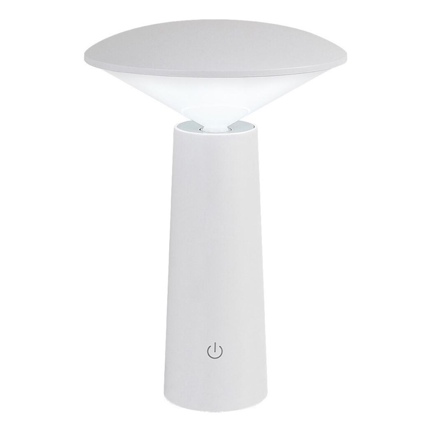 Rabalux - LED Lampada da tavolo touch ricaricabile e dimmerabile POLPERRO LED/3W/3,7V 1200mAh bianco