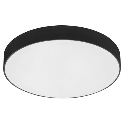 Rabalux - Plafoniera LED da soffitto per bagno/24W/230V 2800K/4000K/6000K IP44 nero Ø 30 cm