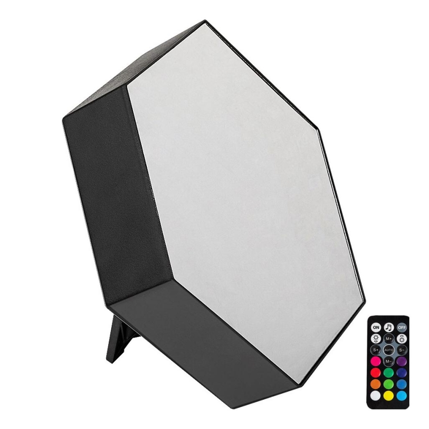 Rabalux - LED RGB Dimmbare Tischleuchte LED/1W/5V/3xAA + Fernbedienung