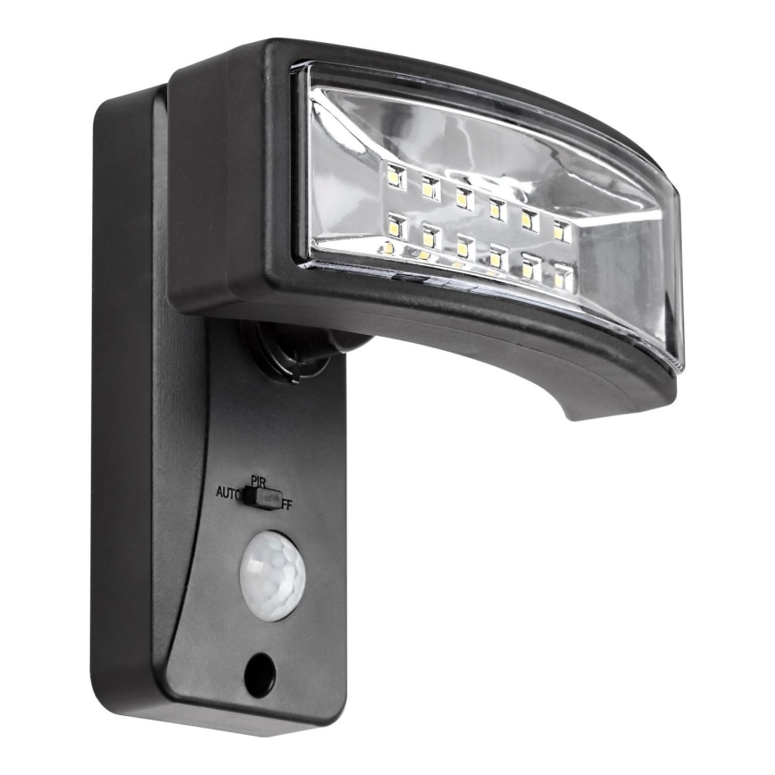 Rabalux - Luce solare a LED con sensore LED/2,4W/3,7V IP44 1200 mAh