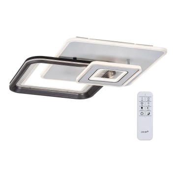 Rabalux - Lustre monté en surface LED à intensité variable LED/48W/230V 3000K/4000K/6000K + télécommande