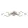 Rabalux - Lustre monté en surface LED LED/43W/230V chrome brillant