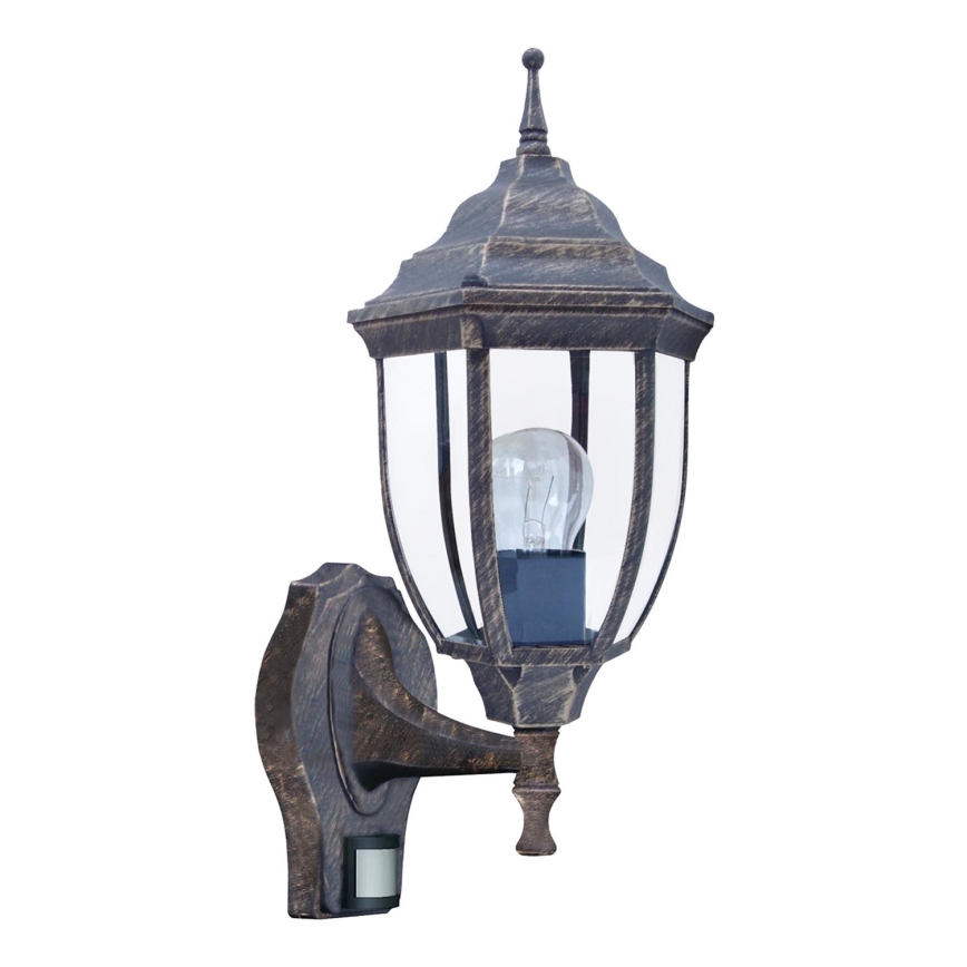 Rabalux - Outdoor leuchte mit Sensor 1xE27/60W/230V