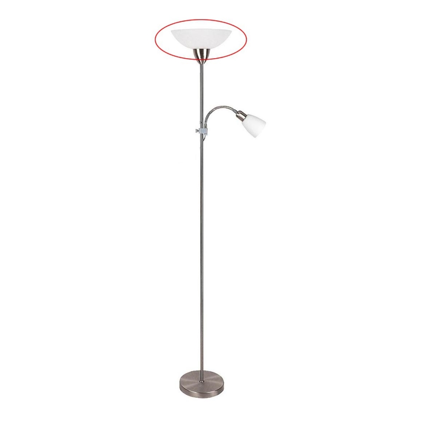 Rabalux - Paralume di ricambio per lampada da terra E27 large bianco