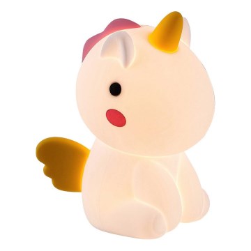 Rabalux - Petite lampe tactile pour enfant LED RGB à intensité variable et rechargeable LED/0,45W/5V