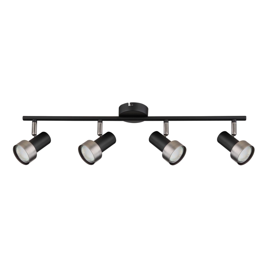 Rabalux - Plafoniera con 4 faretti GU10/50W/230V