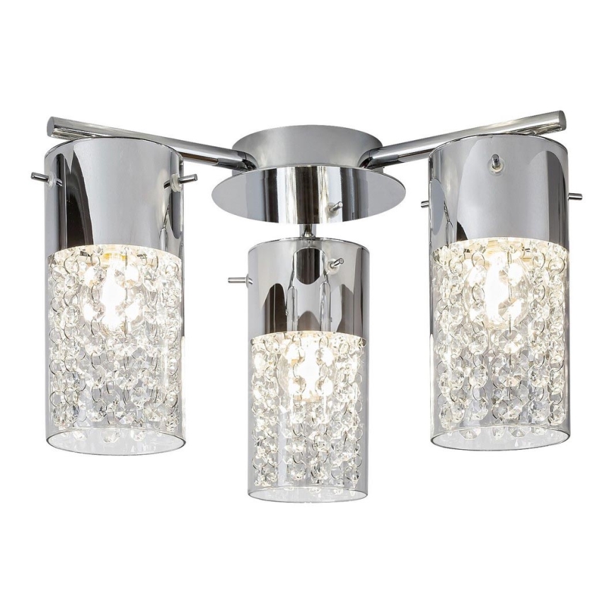 Rabalux - Plafoniera da bagno 3xE14/40W/230V IP44 Ø 33,5 cm