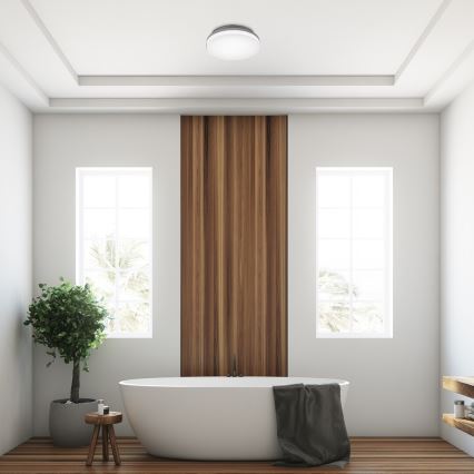 Rabalux - Plafoniera LED per bagno 18W/230V IP54 3000K/4000K/6000K Ø 22 cm