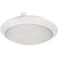 Rabalux - Plafoniera da esterno con sensore di movimento 1xE27/9W/230V IP65 Ø 30 cm bianca