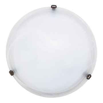 Rabalux - Plafoniera da soffitto 2xE27/60W/230V in vetro alabastrino