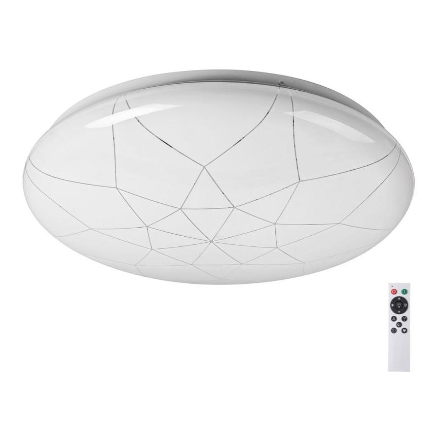 Rabalux - Plafoniera dimmerabile da soffitto LED/24W/230V Wi-Fi 3000-6500K + telecomando diam. 39 cm